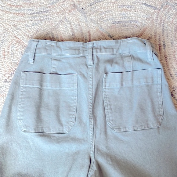 Madewell Emmett Wide-Leg Crop Pants Size 28 - Picture 4 of 5